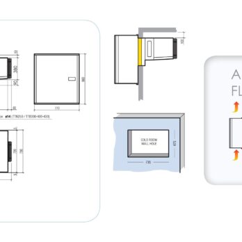 Freezer Wall-Mounted Unit 12.36-18 M