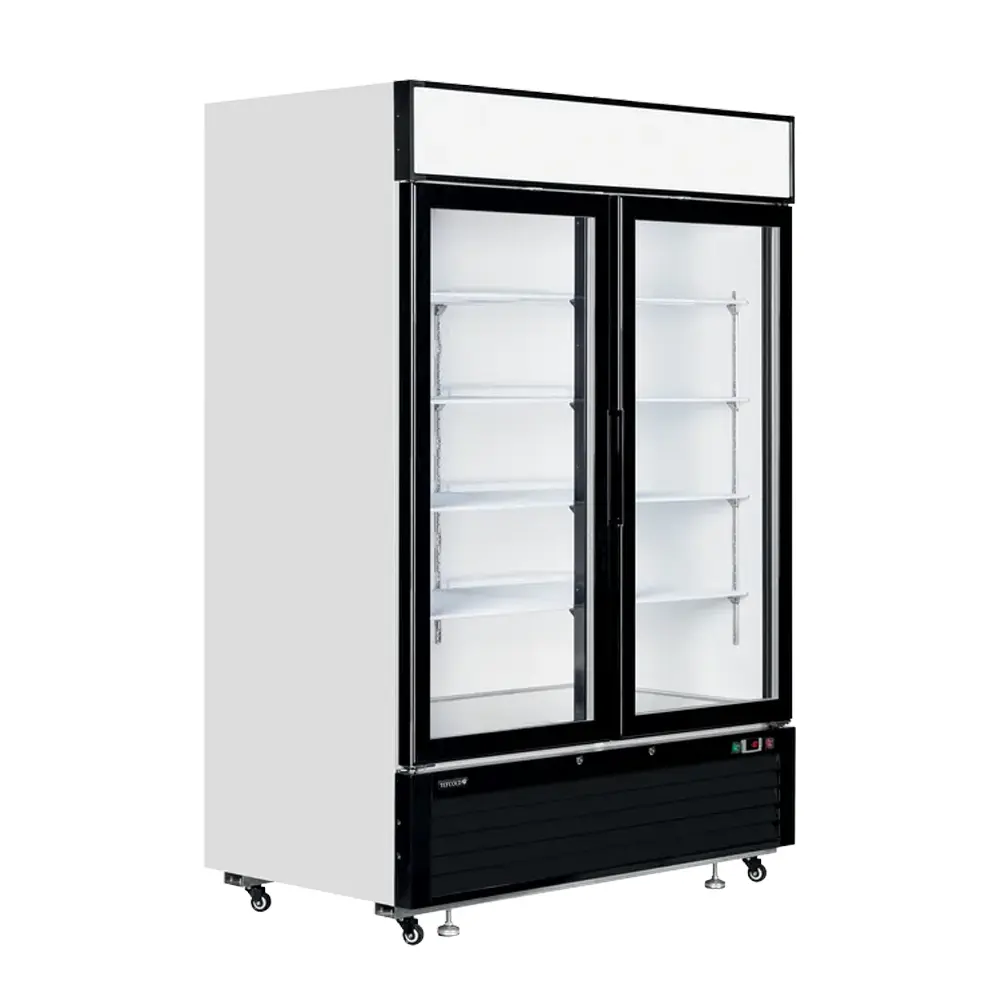 Glass Door Display Freezer 1382mm wide