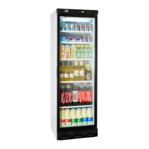 Single Door Tall Shop Display Fridge gle