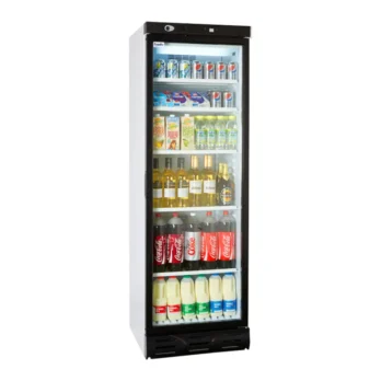 Single Door Tall Shop Display Fridge gle