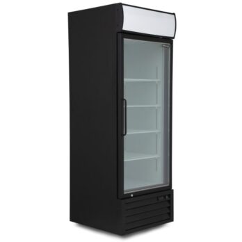 Blizzard--Single- Hinged Glass Door Freezer