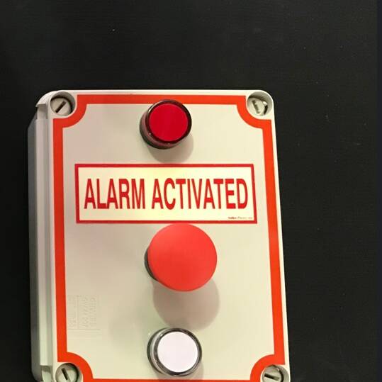 Cold Room Entrapment Alarm - Push Button