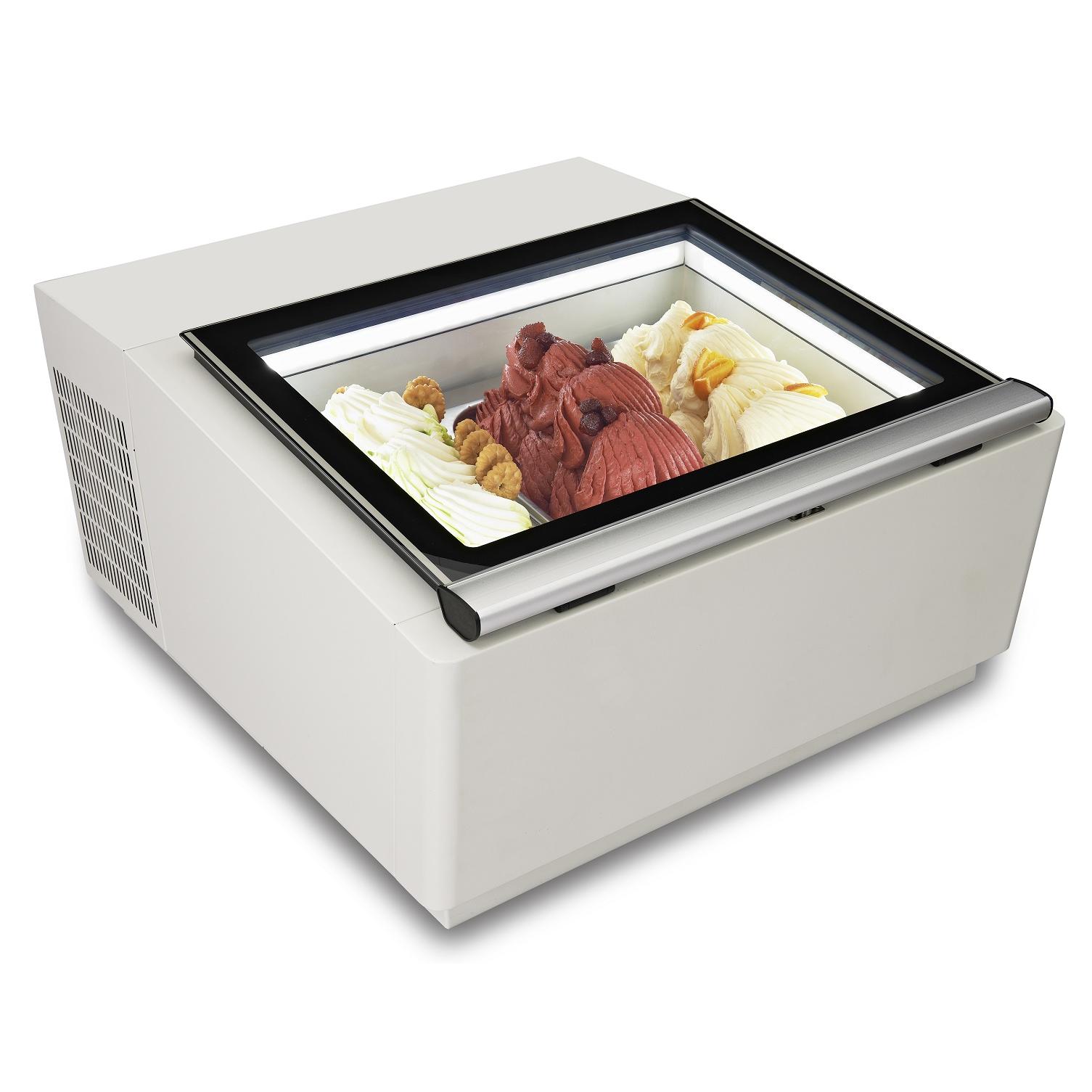 Countertop Ice Cream Display Freezer