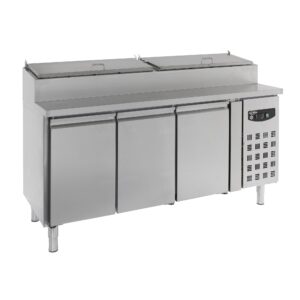 Saladette 3 Doors 8x1/3 Gn Pan