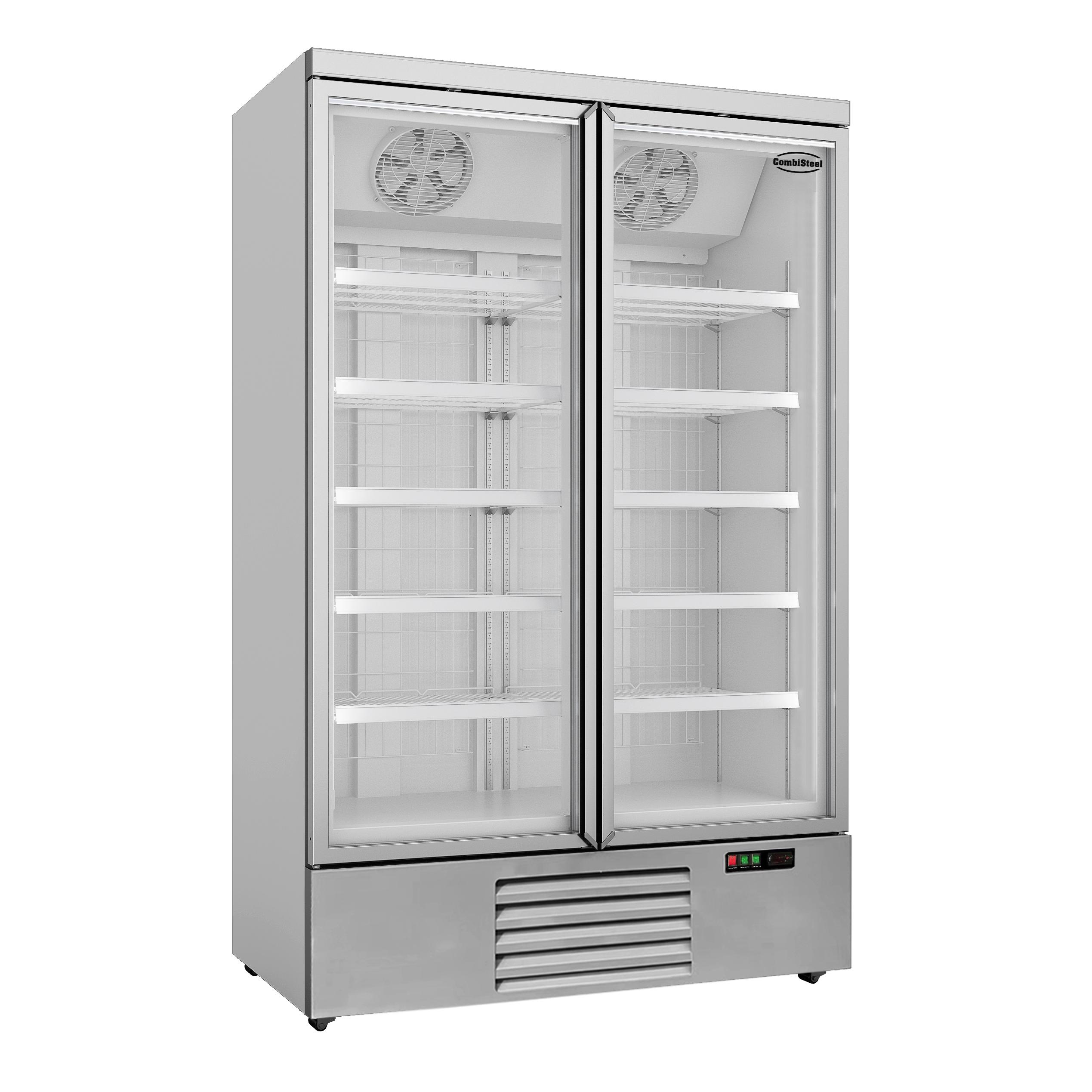 Freezer With 2 Glass Doors