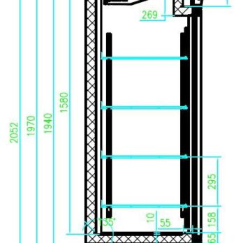 Commercial Refrigerated Display Cabinet