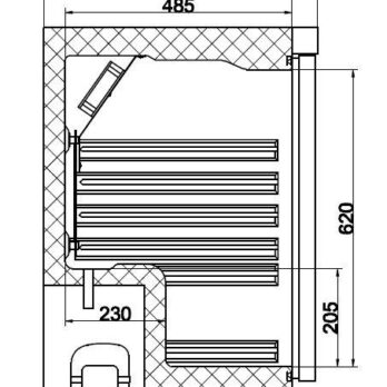 Fridge Stainless Steel HR200