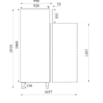 Bakers' Freezer Cabinet
