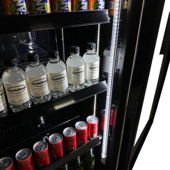 Refrigerator Glass Door Black