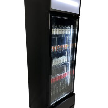 Refrigerator Glass Door Black