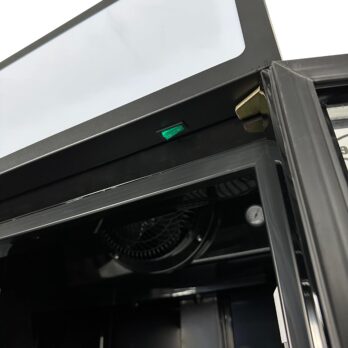 Refrigerator Glass Door Black