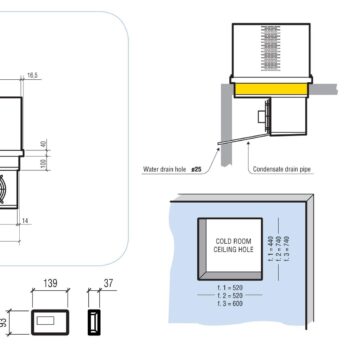 Roof Mounted Refrigeration | Chill | 8.2-14.1m3| (230v)
