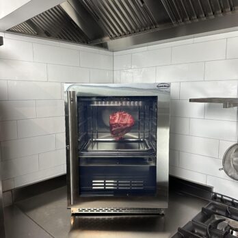 127L Black Display Fridge