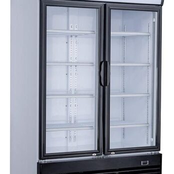 800L Double Door Display Refrigerator