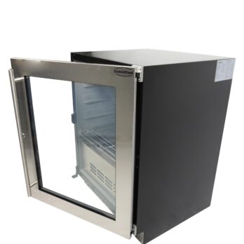 127L Black Display Fridge