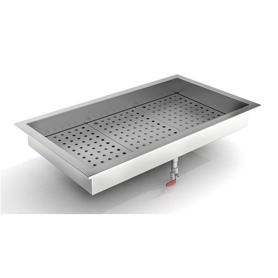 front facing Fish Display Tray – GN 3/1 Compatible