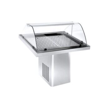 front facing Chilled Fish Display Counter 1440mm wide