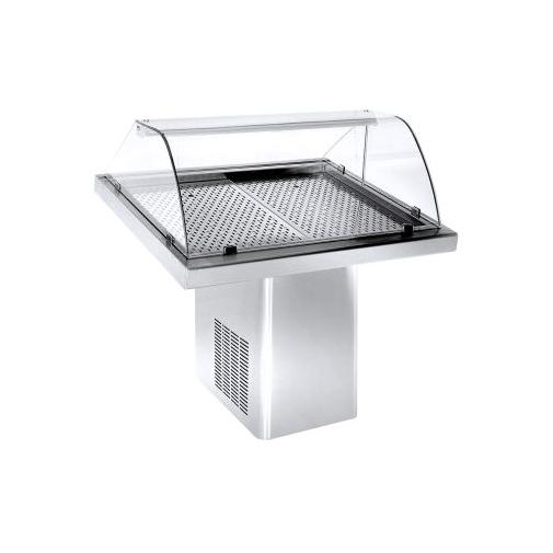 front facing Chilled Fish Display Counter 1440mm wide