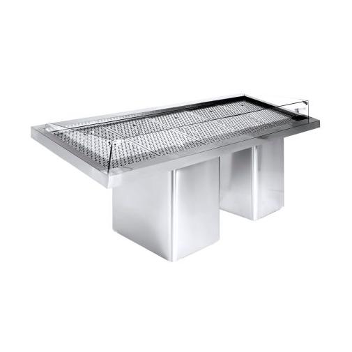front facing Open Fish Display Case Self-Service – 2.3 m