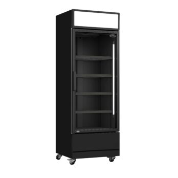 Refrigerator Glass Door Black