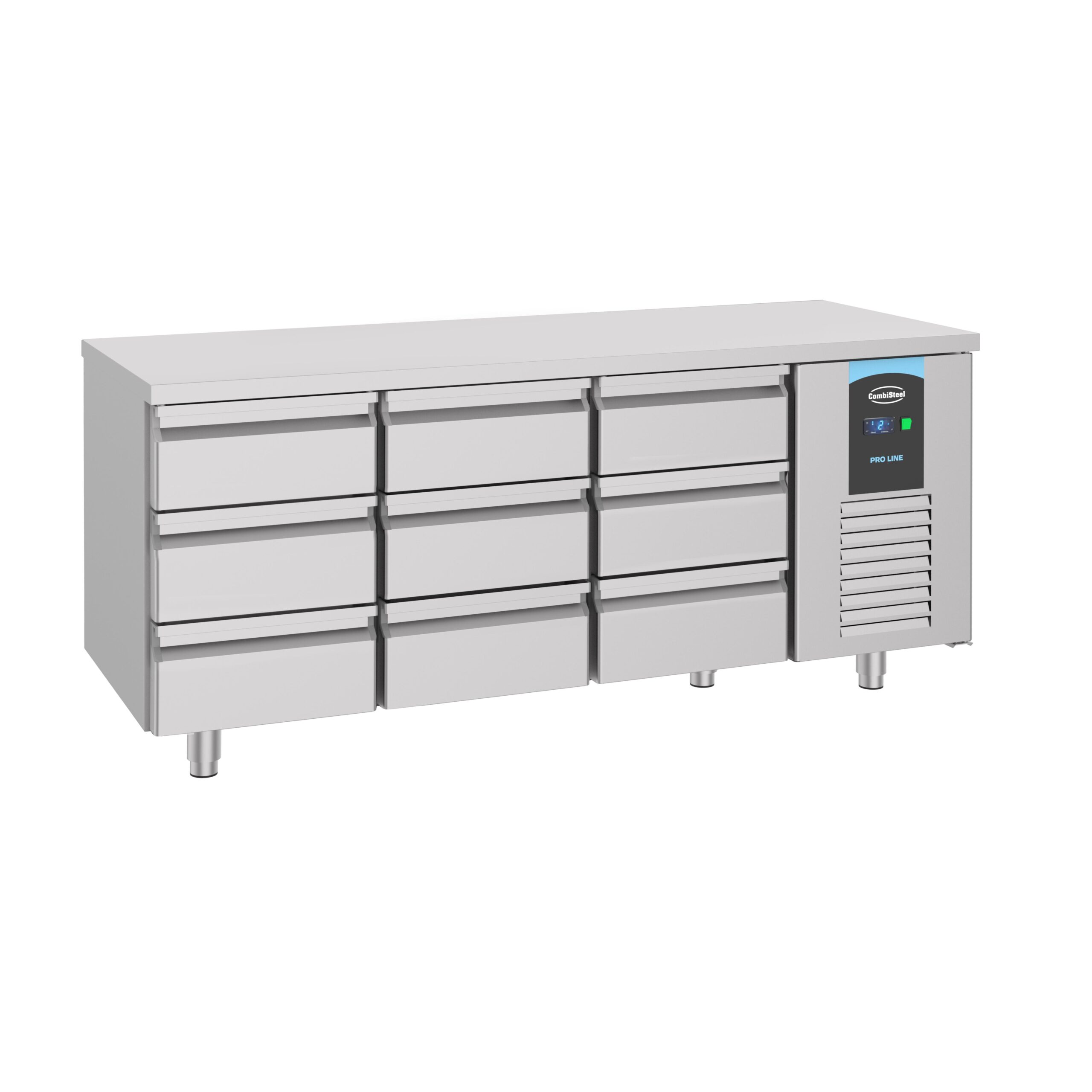 Refrigerated Counter with 9 draws