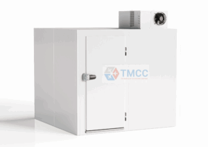 front facing coldroom with ceiling mounted monoblock